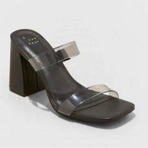 NWT A New Day Women's Black Block Heels